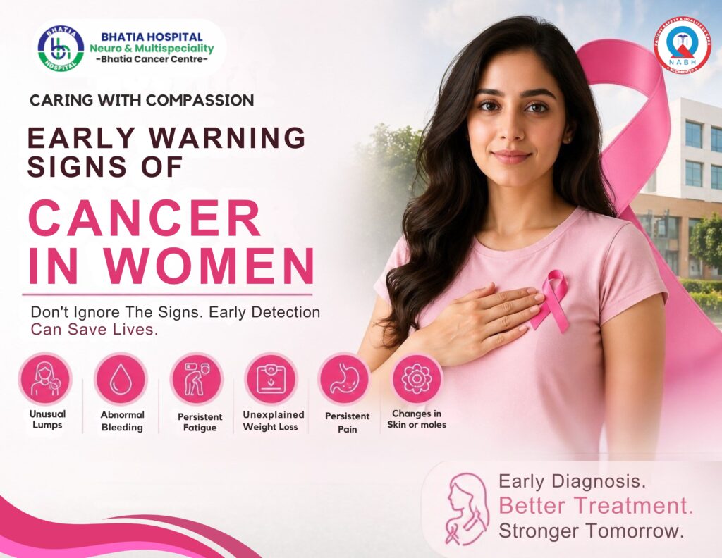 signs of cancer in women