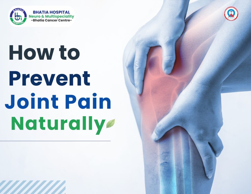 How to prevent joint pain naturally