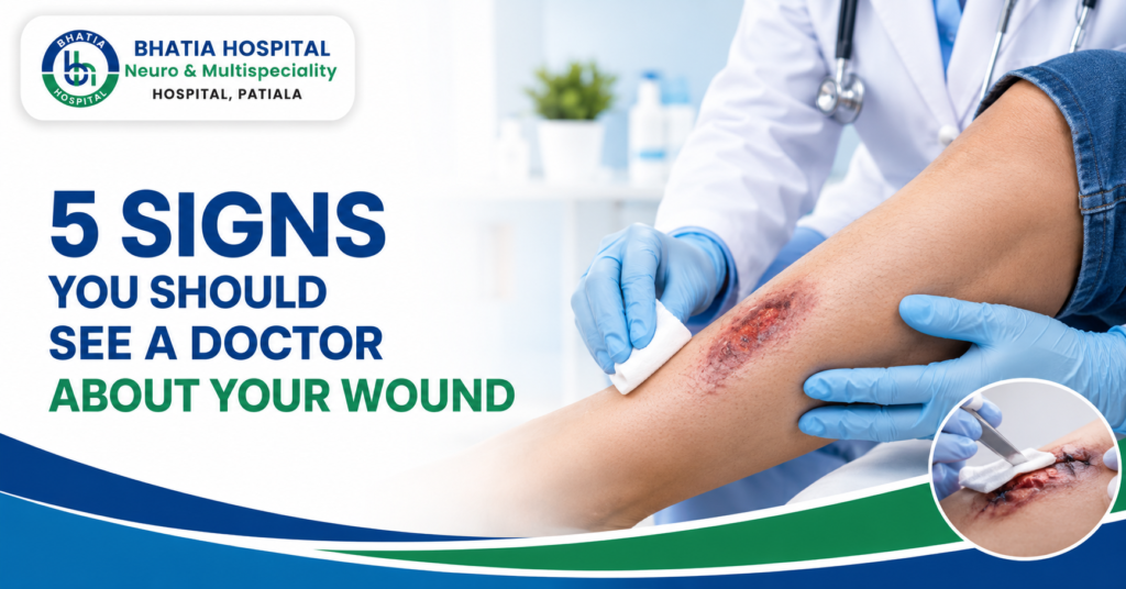 When to see a doctor for a wound