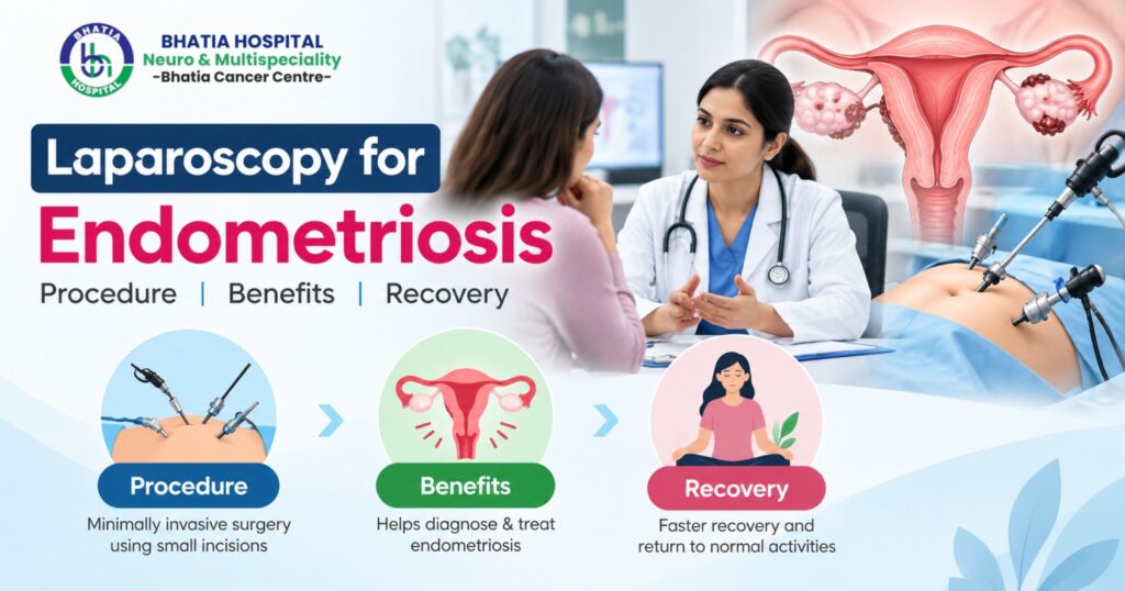 Laparoscopy for endometriosis procedure, benefits and recovery